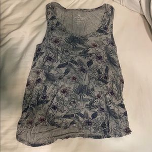 Soft and sexy flower tank